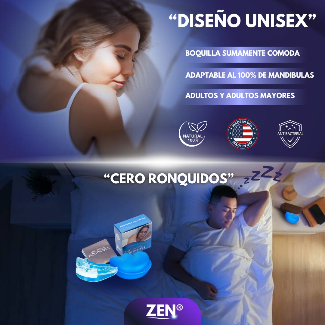 ZEN® - BOQUILLA ANTI RONQUIDOS / ELIMINA RONQUIDOS