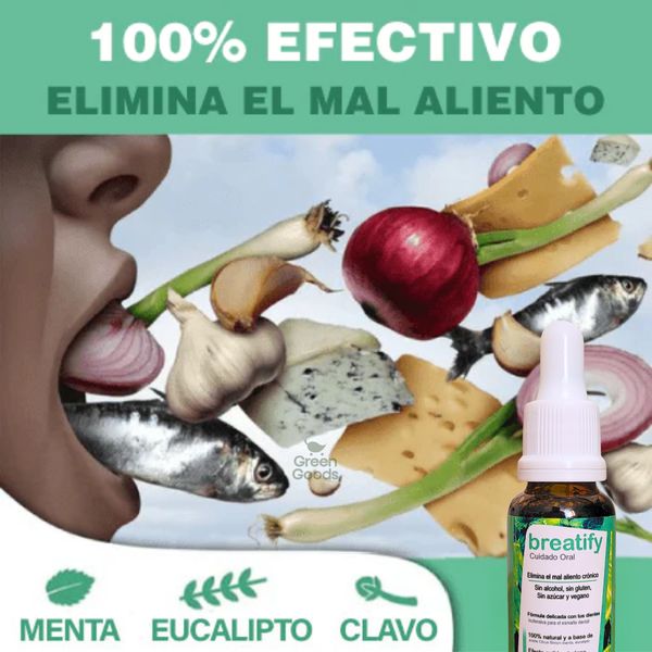 BREATIFY™ - GOTAS CONTRA EL MAL ALIENTO (ENVÍO GRATIS)
