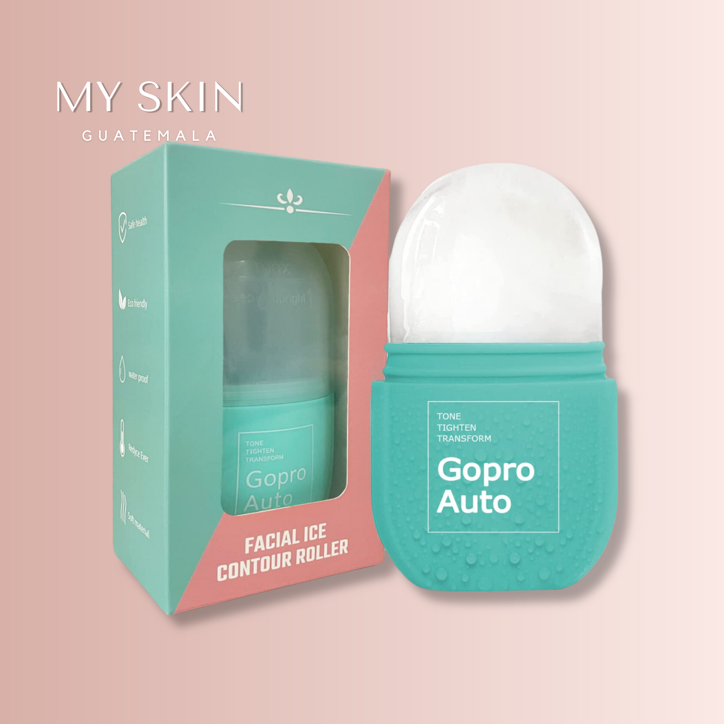 RODILLO DE HIELO FACIAL - FACE ICE LATTICE / ROSTRO Y CUELLO (ENVÍO GRATIS)