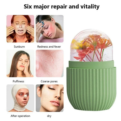 RODILLO DE HIELO FACIAL - FACE ICE LATTICE / ROSTRO Y CUELLO (ENVÍO GRATIS)