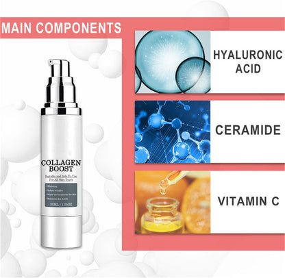 COLLAGEN BOOST ANTI AGE - COLÁGENO ANTI EDAD ROSTRO Y CUELLO / ARRUGAS, MANCHAS Y MARCAS DE EXPRESIÓN (ENVÍO GRATIS)