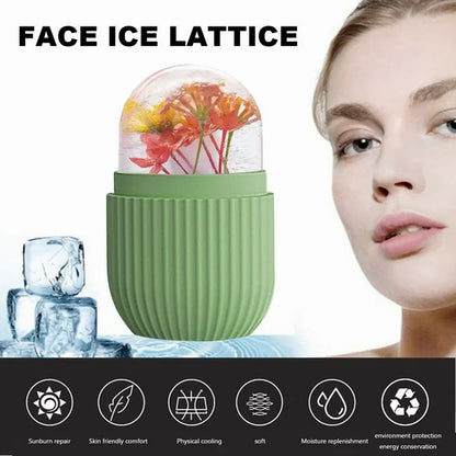 RODILLO DE HIELO FACIAL - FACE ICE LATTICE / ROSTRO Y CUELLO (ENVÍO GRATIS)